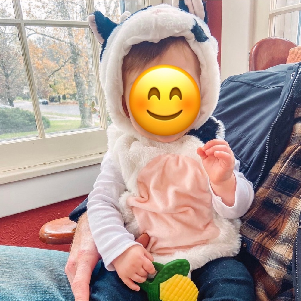 Pottery Barn Baby Cow Costume